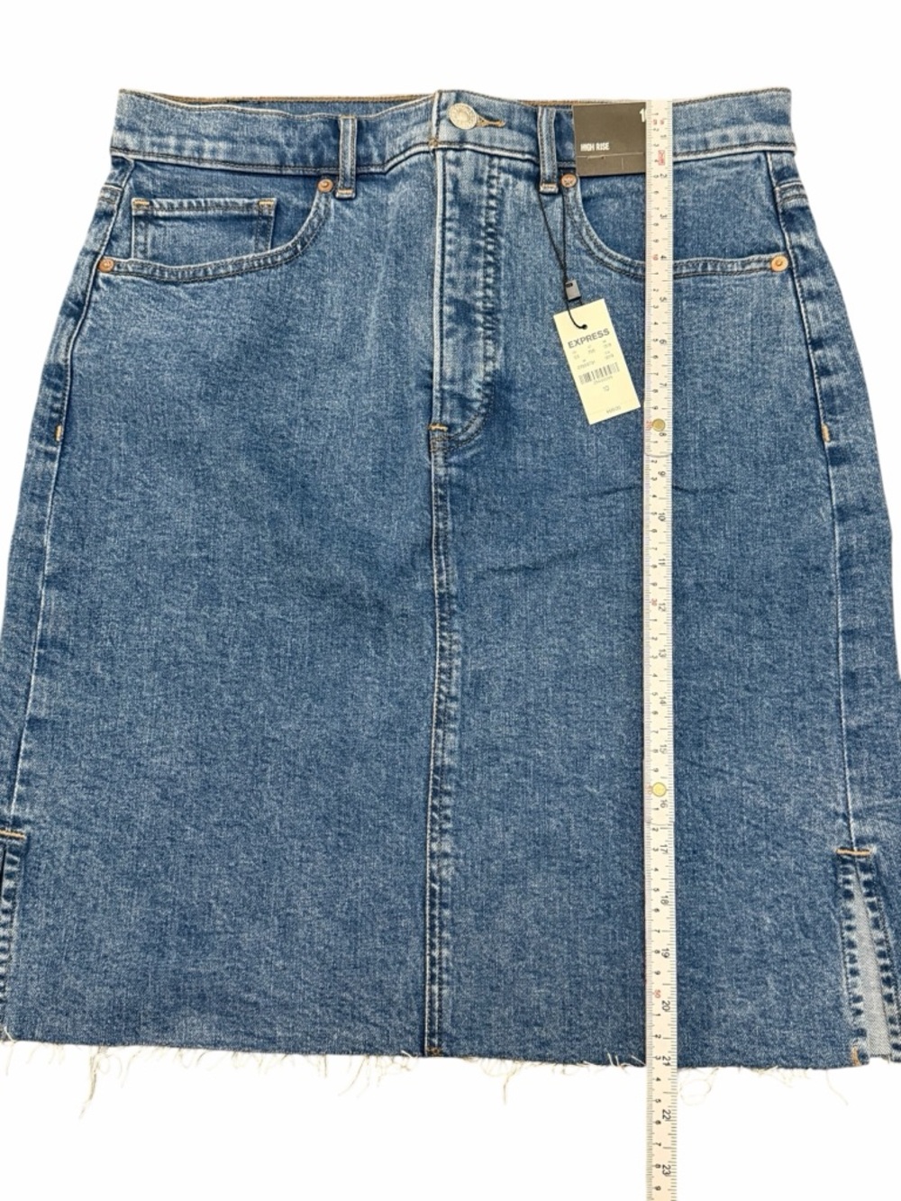 Express Denim Skirt - Picture 4 of 6